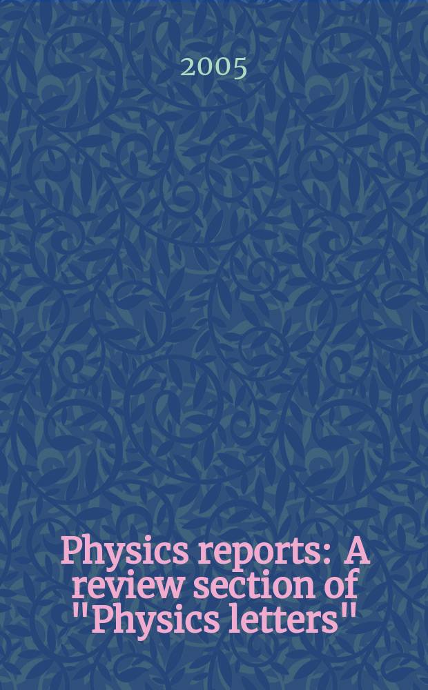 Physics reports : A review section of "Physics letters" (Sect. C). Vol.406, №1 : The Thermodynamic model for nuclear multifragmentation