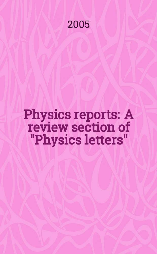 Physics reports : A review section of "Physics letters" (Sect. C). Vol.412, №1 : BCS-BEC crossover: from high temperature superconductors to ultracold superfluids