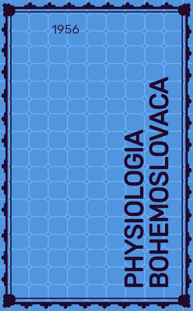 Physiologia bohemoslovaca