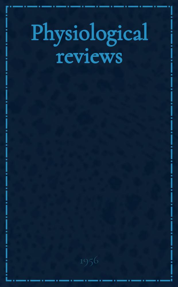 Physiological reviews : Supplement. №2 : Physiology of the circulation of the braio