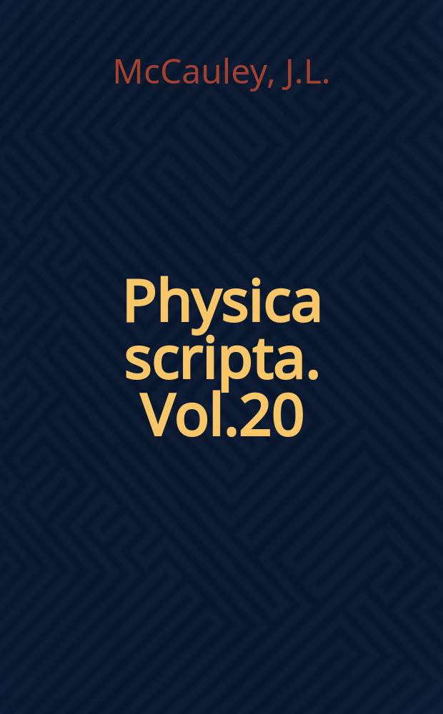 Physica scripta. Vol.20 : An introduction to nonlinear dynamics and chaos theory