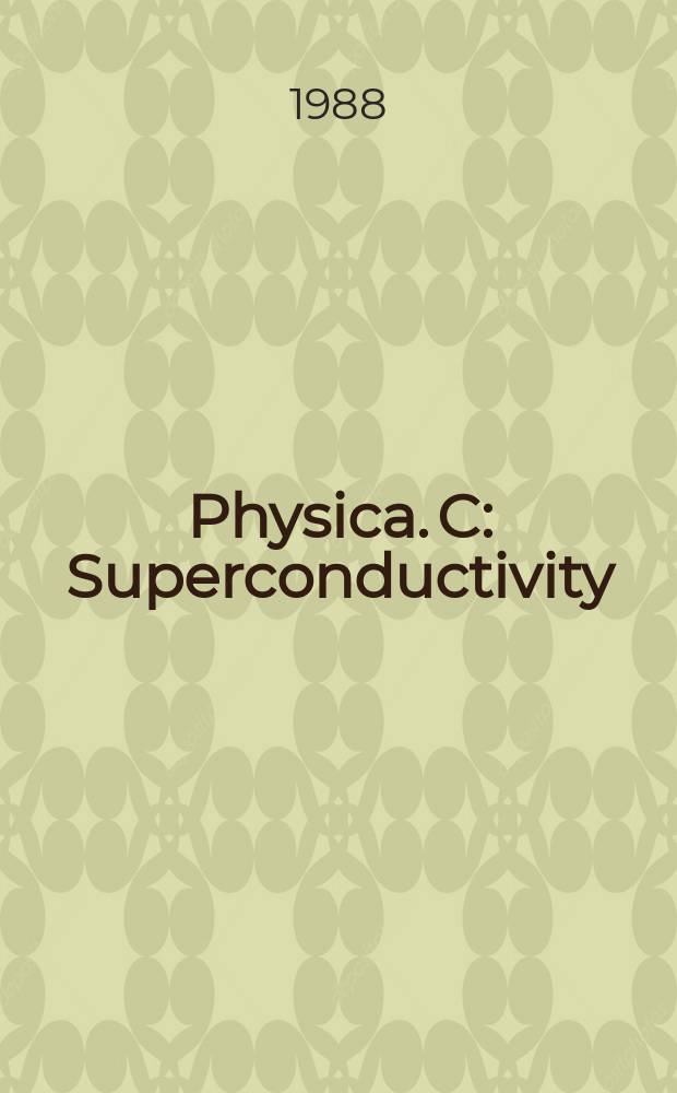 Physica. C : Superconductivity