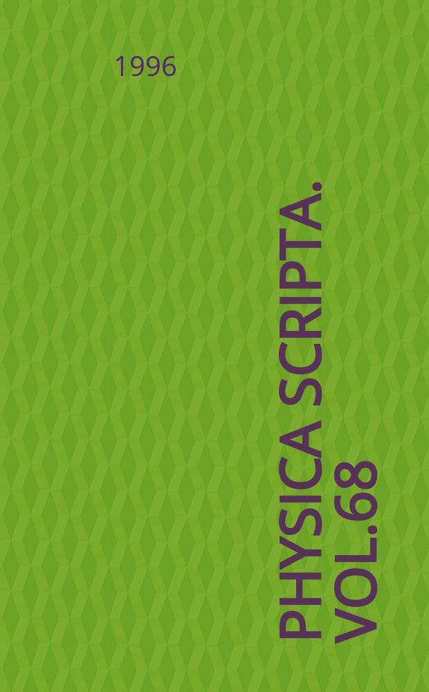 Physica scripta. Vol.68 : Heterostructures in semiconductors