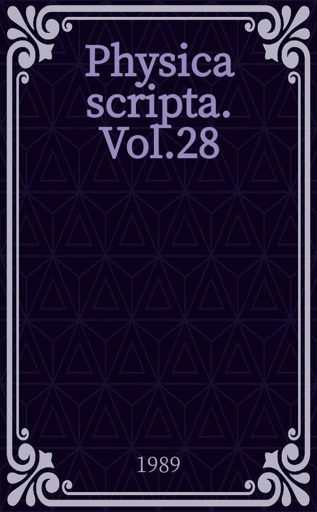 Physica scripta. Vol.28 : Carbon and oxygen collision date for fusion plasma research