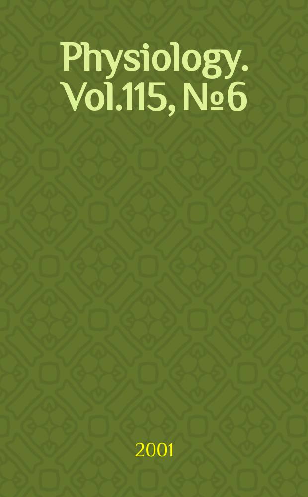 Physiology. Vol.115, №6