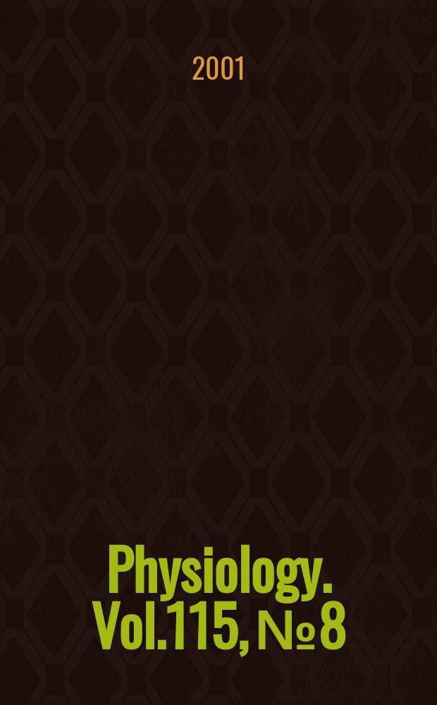 Physiology. Vol.115, №8