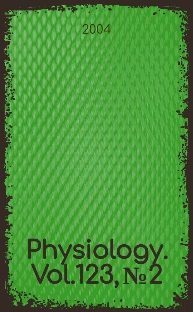 Physiology. Vol.123, №2