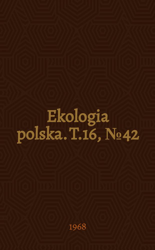 Ekologia polska. T.16, №42 : Notes on growth in stand-compactness as a function of growth in height