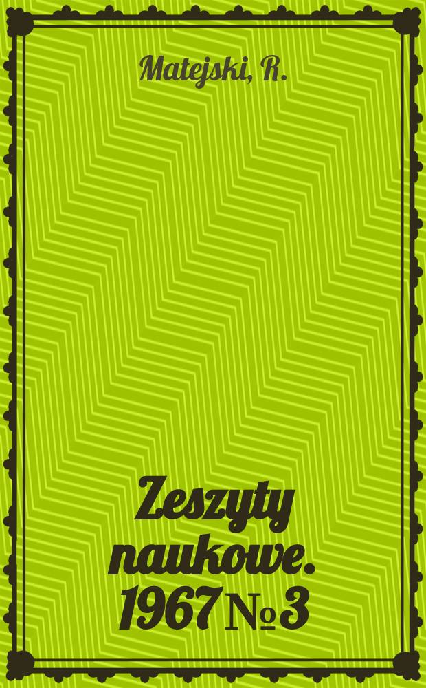 Zeszyty naukowe. 1967 № 3 : Wpływ powstania i rodzaju piany na proces odpalania w odpylaczach pianowych