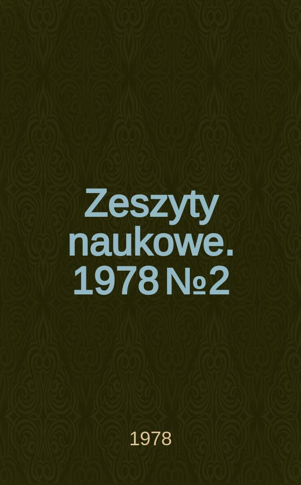 Zeszyty naukowe. 1978 № 2 : Optymalizacja wielokryterialna