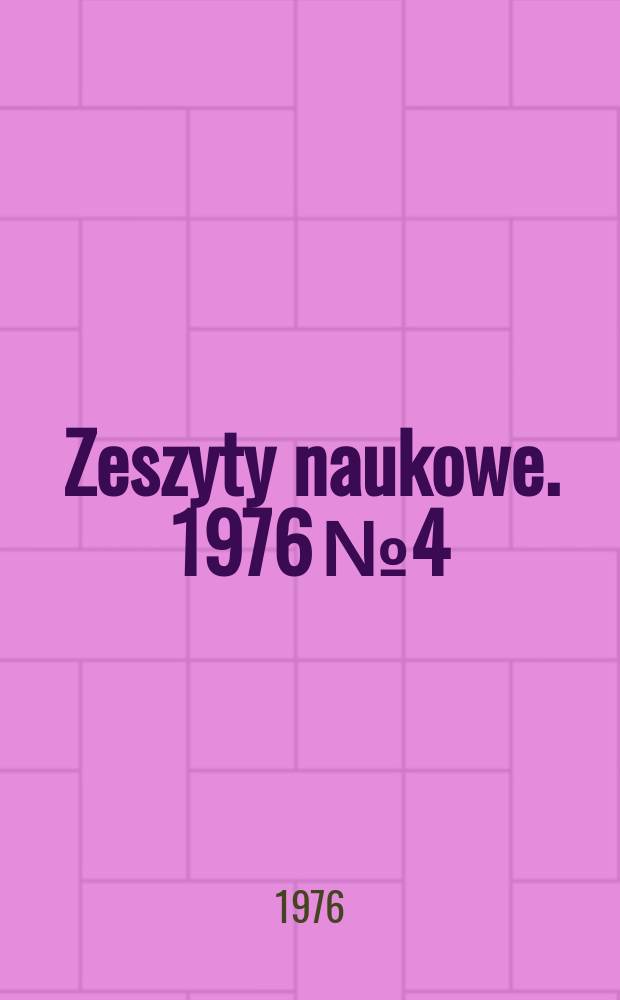Zeszyty naukowe. 1976 № 4 : Reologiczne straty sprężenia