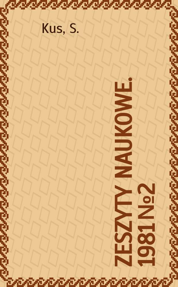 Zeszyty naukowe. 1981 № 2 : Wytrzymałość na ścinanie belek żelbetowych