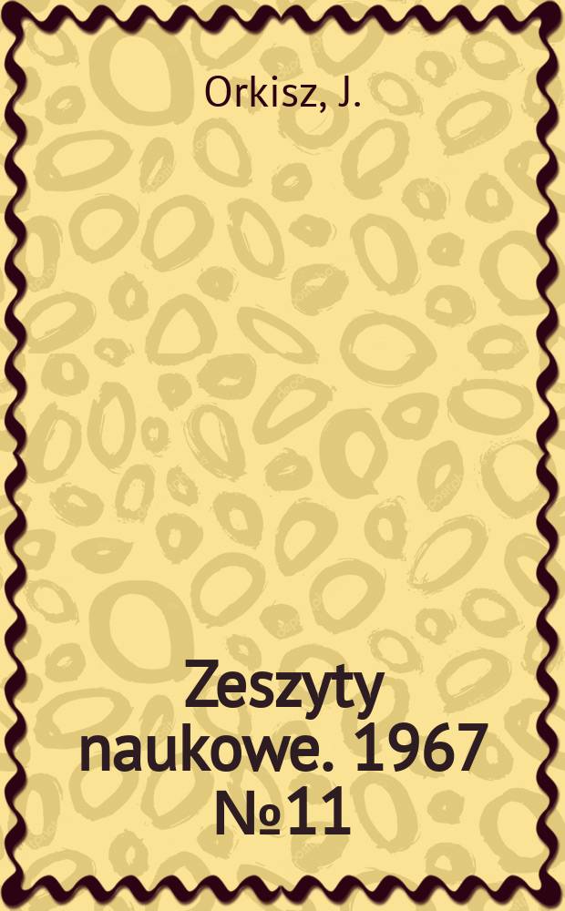 Zeszyty naukowe. 1967 № 11 : Skończone odkształcenia wiotkich osiowo-symetrycznych powłok z uwzględnieniem reologicznych własności materiały