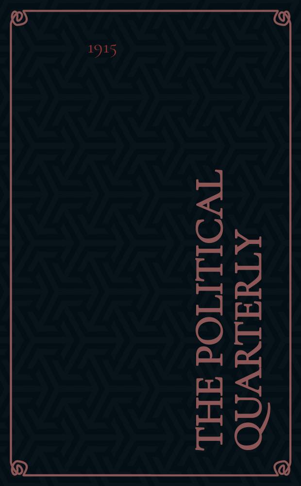 The political quarterly