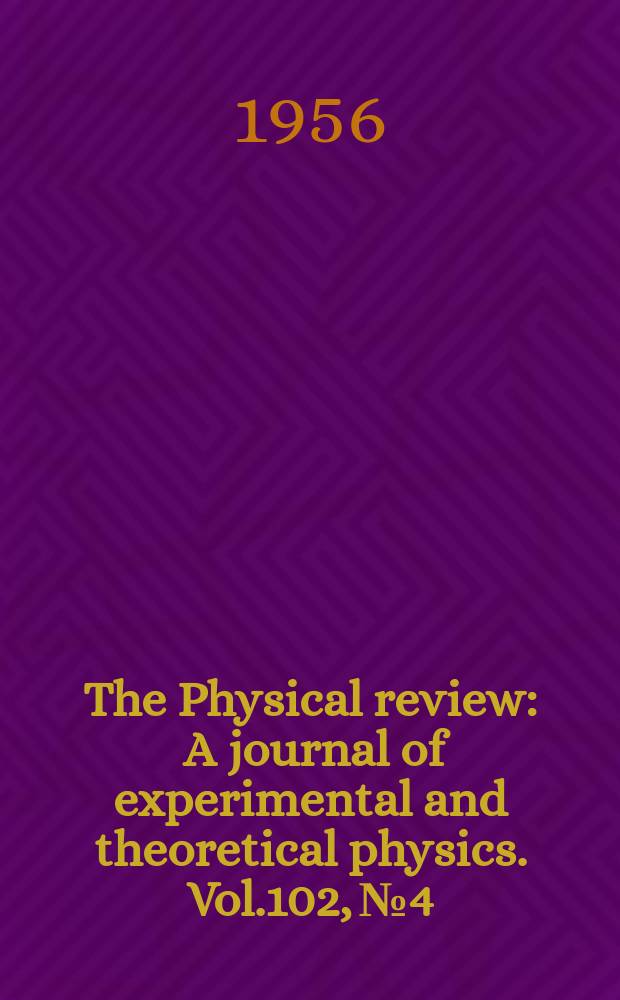The Physical review : A journal of experimental and theoretical physics. Vol.102, №4