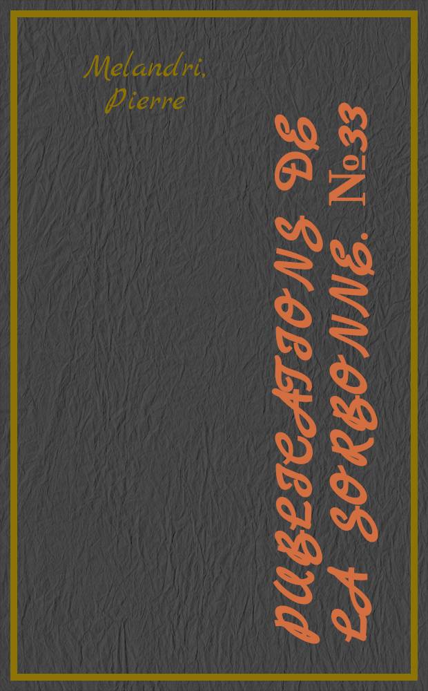 Publications de la Sorbonne. №33 : Une incertaine alliance: les &Eacute;tats-Unis et l'Europe, 1973 - 1983