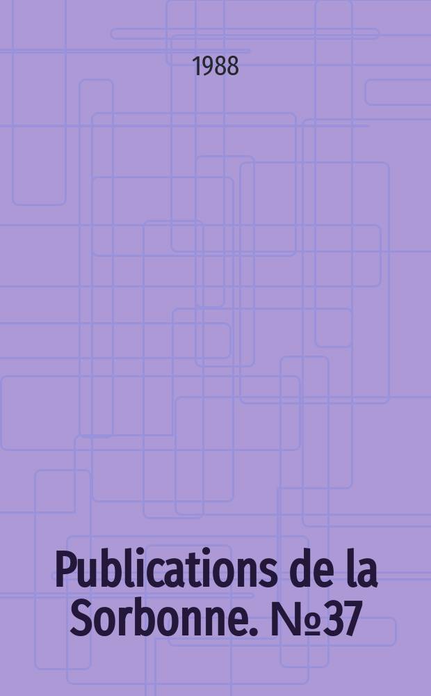 Publications de la Sorbonne. №37 : La puissance française en question (1945 - 1949)