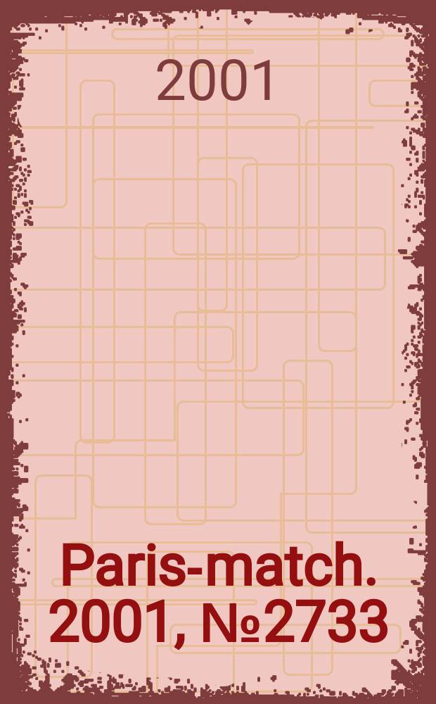 Paris-match. 2001, №2733