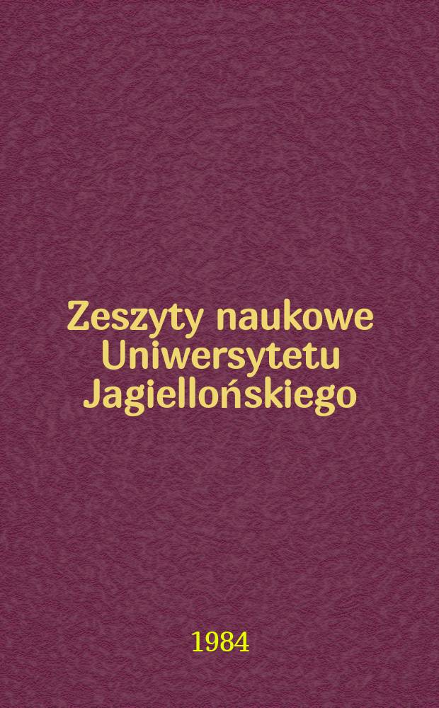Zeszyty naukowe Uniwersytetu Jagiellońskiego : Emigration from Northern, Central and Southern Europe