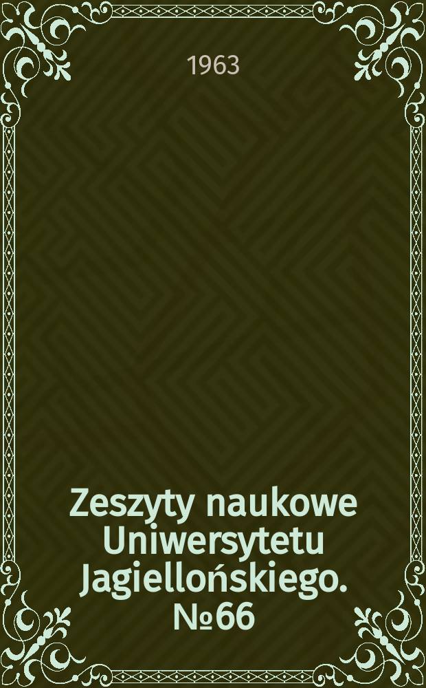 Zeszyty naukowe Uniwersytetu Jagiellońskiego. №66 : Stanowisko port&oacute;w morskich w świetle prawa międzynarodowego
