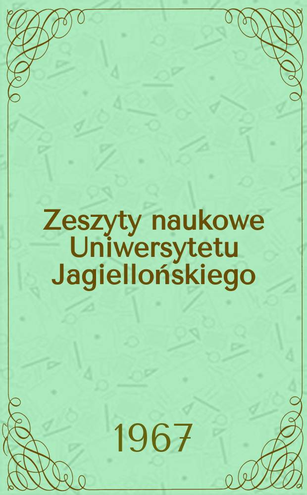Zeszyty naukowe Uniwersytetu Jagiellońskiego : Zdolność do czynności prawnych os&oacute;b fizycznych w polskim prawie prywatnym międzynarodowym