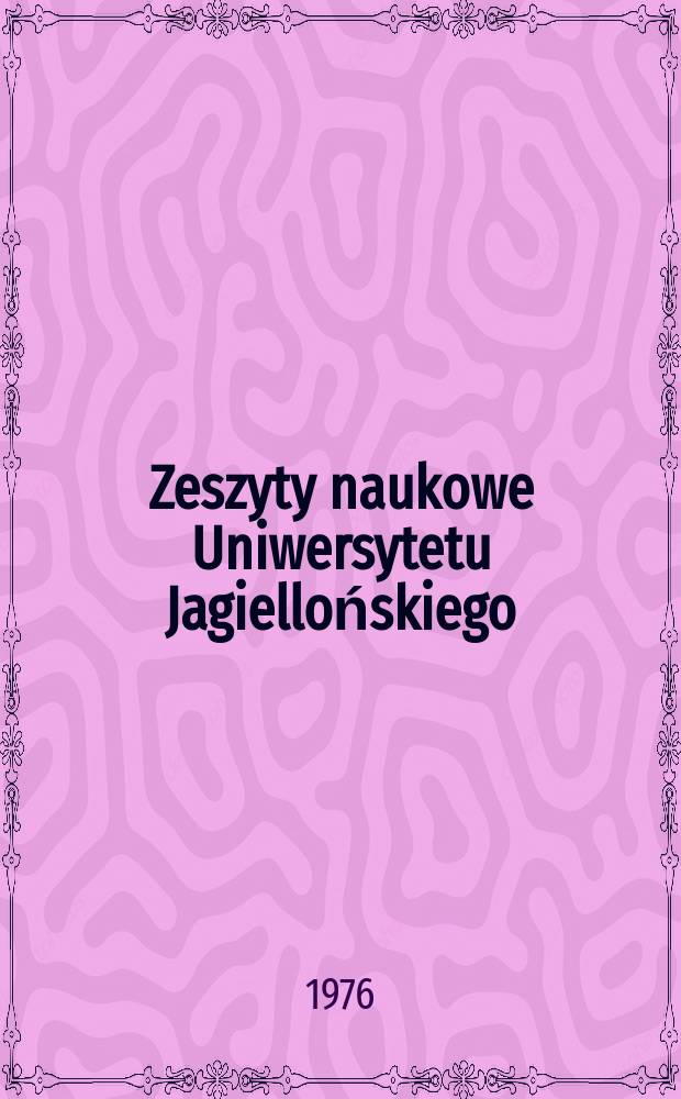 Zeszyty naukowe Uniwersytetu Jagiellońskiego : &Eacute;tudes d'histoire du droit p&eacute;nal