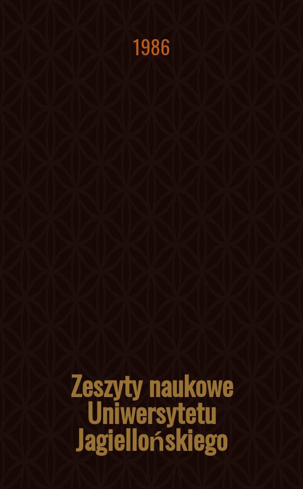 Zeszyty naukowe Uniwersytetu Jagiellońskiego : Drierżawa gruntów rolnych ...