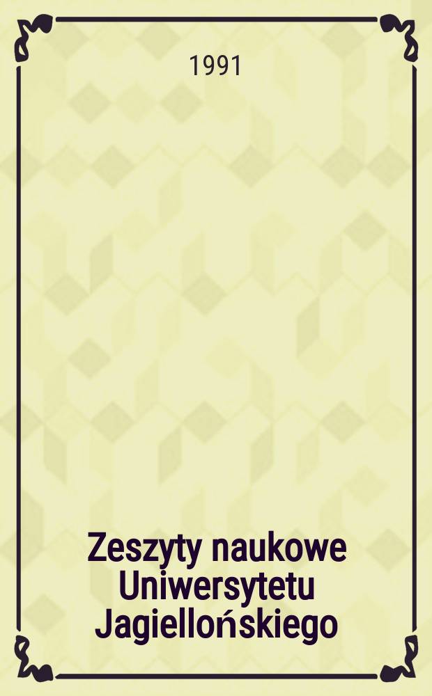 Zeszyty naukowe Uniwersytetu Jagiellońskiego : Polskie prawo pracy w procesie przemian