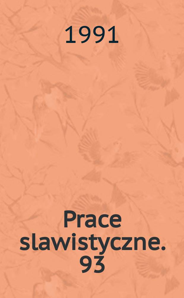 Prace slawistyczne. 93 : The semantic category of definiteness-indefiniteness ...