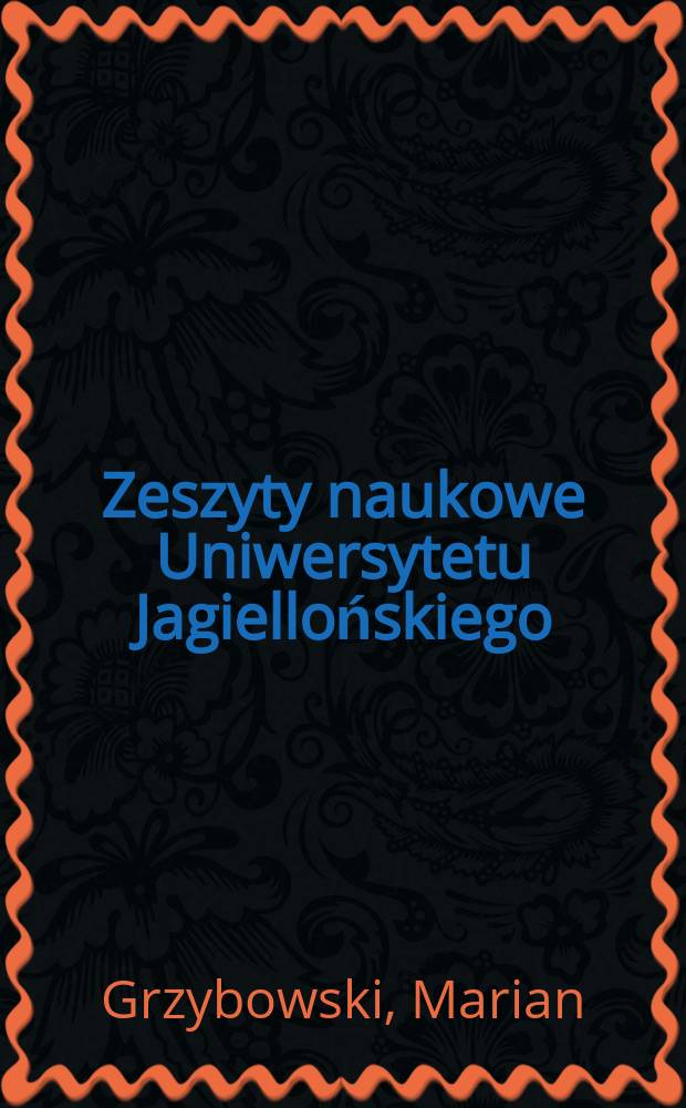 Zeszyty naukowe Uniwersytetu Jagiellońskiego : Współczesny parlamentaryzm skandynawski