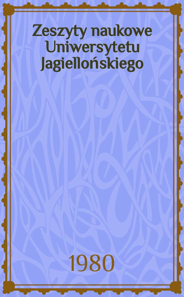 Zeszyty naukowe Uniwersytetu Jagiellońskiego : Prace z prawa autorskiego