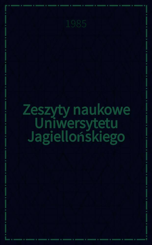 Zeszyty naukowe Uniwersytetu Jagiellońskiego : Le droit d'auteur et le droit des ...