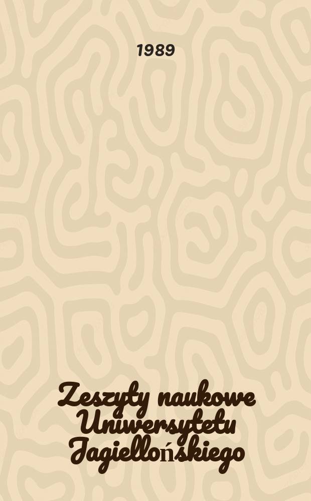 Zeszyty naukowe Uniwersytetu Jagiellońskiego : Przodoskrzelne (Prosobranchia, Gastropoda, Mollusca) Polski