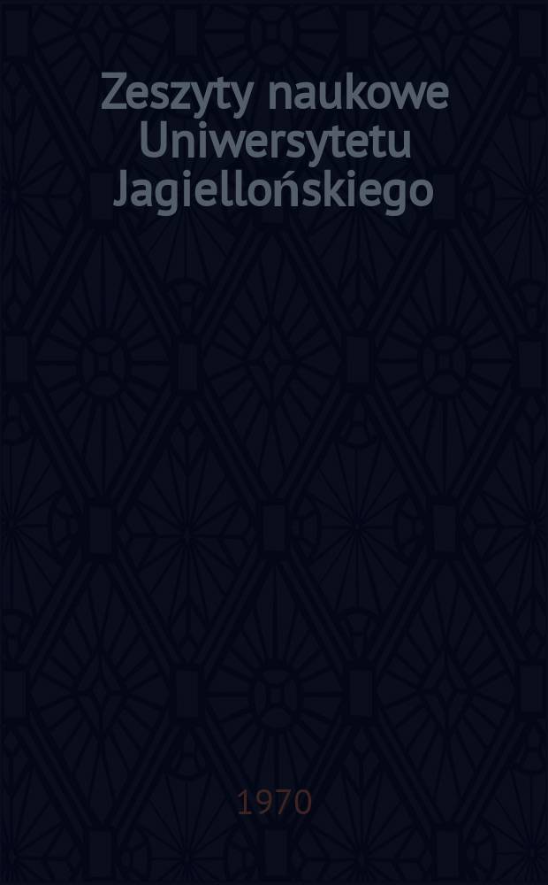 Zeszyty naukowe Uniwersytetu Jagiellońskiego : The English sonnet