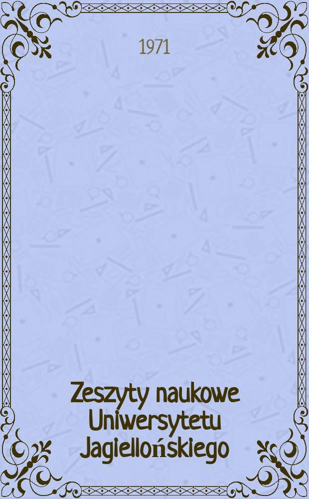 Zeszyty naukowe Uniwersytetu Jagiellońskiego : Iteratiwa typu bierać, pisywać w języku polskim