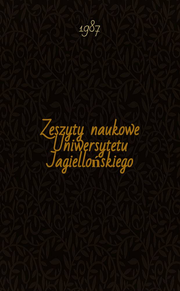 Zeszyty naukowe Uniwersytetu Jagiellońskiego : Galicyzmy leksykalne w listach ...