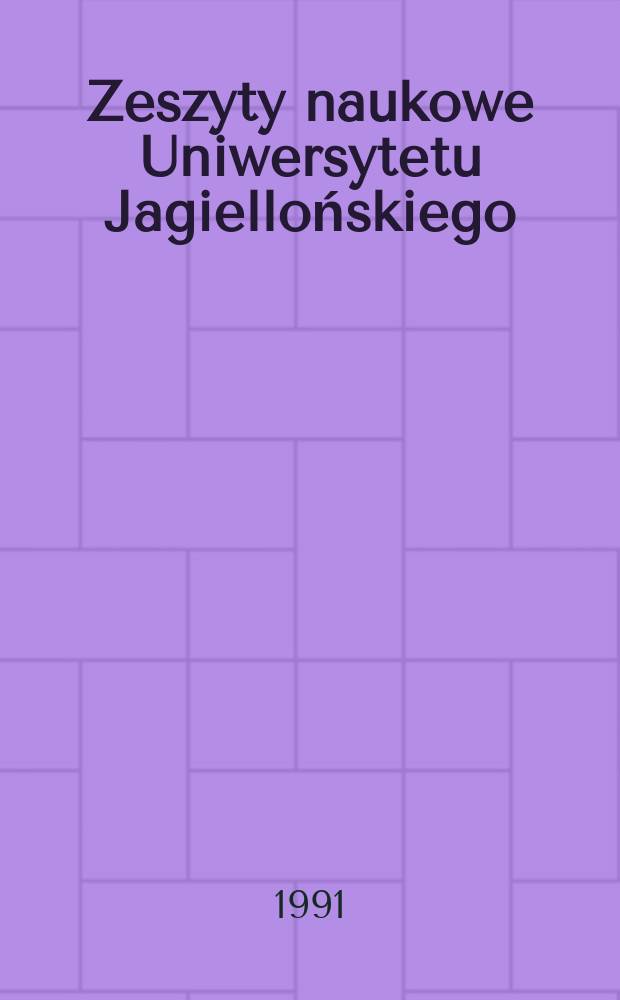 Zeszyty naukowe Uniwersytetu Jagiellońskiego : Studia nad polszczyzna mówioną Krakowa