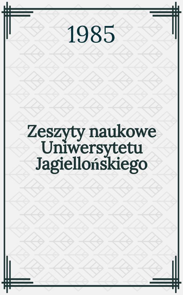 Zeszyty naukowe Uniwersytetu Jagiellońskiego : Dydaktyka literatury polskiej i języka polskiego