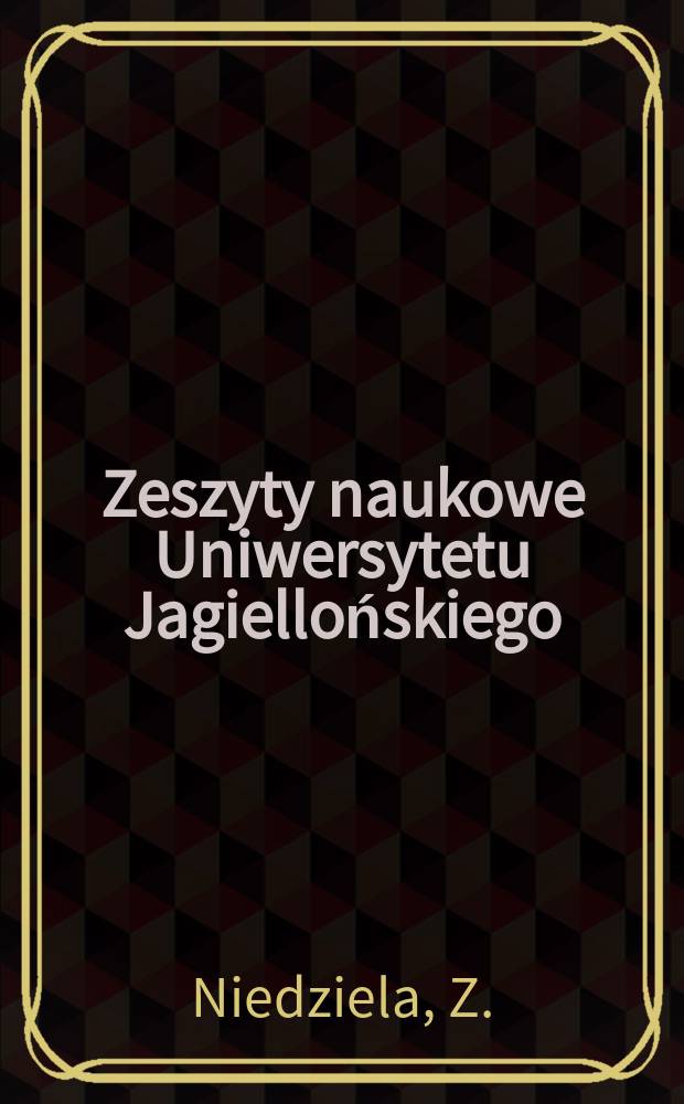 Zeszyty naukowe Uniwersytetu Jagiellońskiego : Słowiańskie zainteresowania pisarzy lwowskich w latach 1830 - 1848