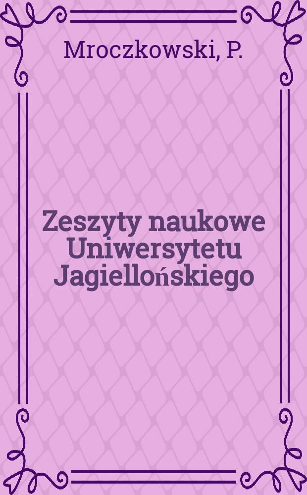Zeszyty naukowe Uniwersytetu Jagiellońskiego : Conradian commentaries