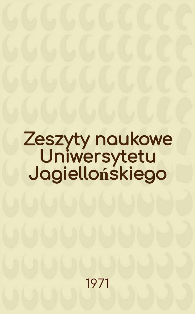 Zeszyty naukowe Uniwersytetu Jagiellońskiego : Wallace Stevens' concept of poetry and the romantic tradition