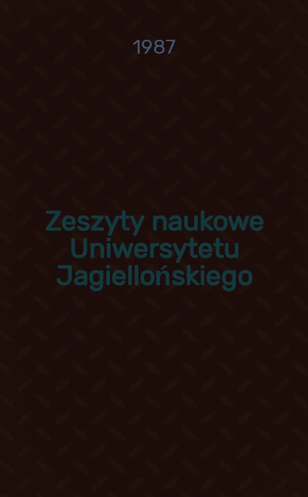 Zeszyty naukowe Uniwersytetu Jagiellońskiego : Literatura czeska w latach II wojny światowej