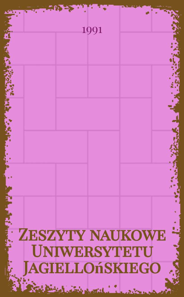 Zeszyty naukowe Uniwersytetu Jagiellońskiego : Studia Polono-Danubiana et Balcanica