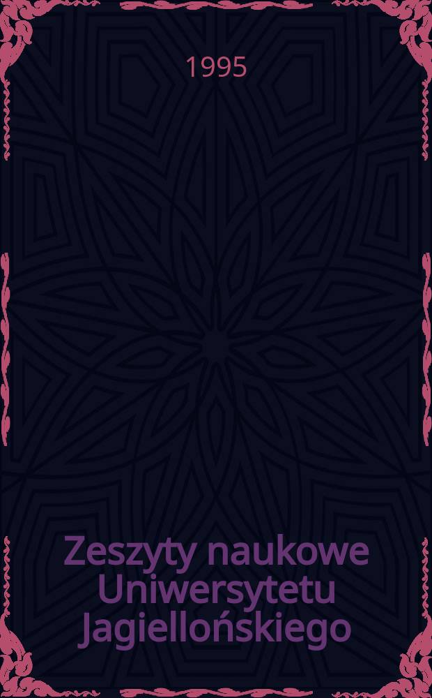 Zeszyty naukowe Uniwersytetu Jagiellońskiego : Studia Polono-Danubiana et Balcanica