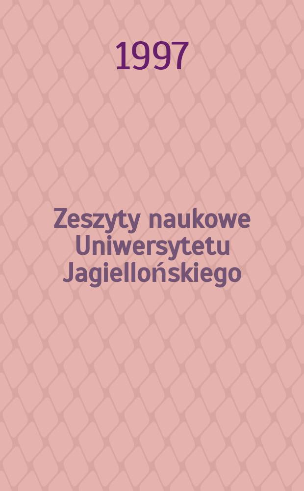 Zeszyty naukowe Uniwersytetu Jagiellońskiego : Studia Polono-Danubiana et Balcanica