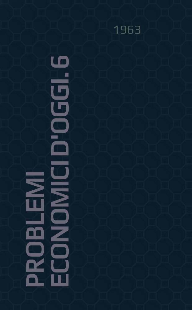 Problemi economici d'oggi. 6 : I costi di distribuzione