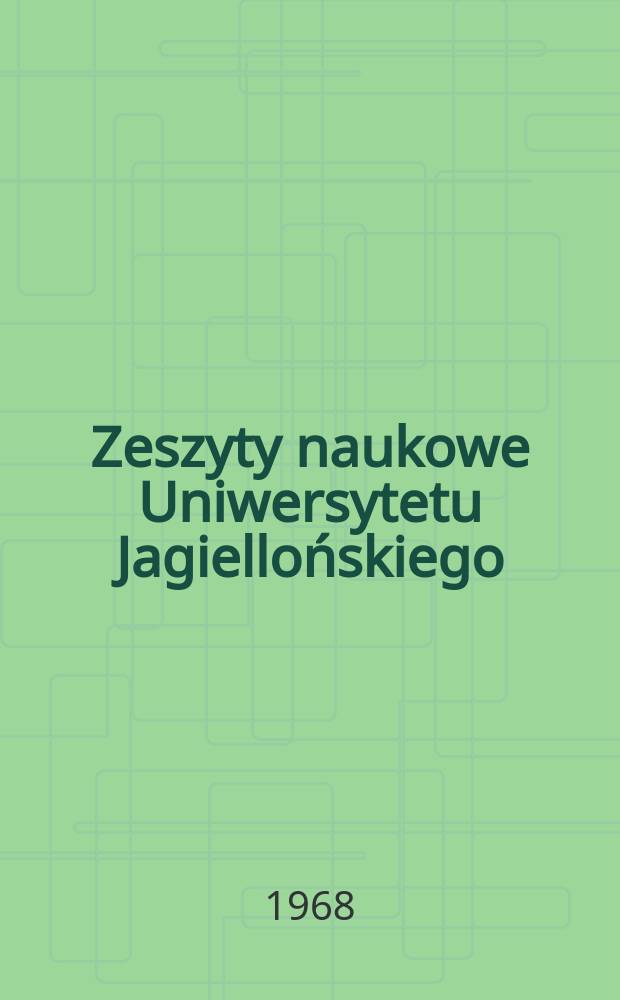 Zeszyty naukowe Uniwersytetu Jagiellońskiego : Pradzieje powiatu Chrzanowskiego i miasta Jaworzna