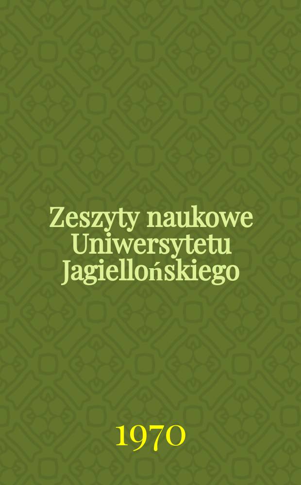 Zeszyty naukowe Uniwersytetu Jagiellońskiego : The chronology of the Late Roman and Early Migration periods in Central Europe
