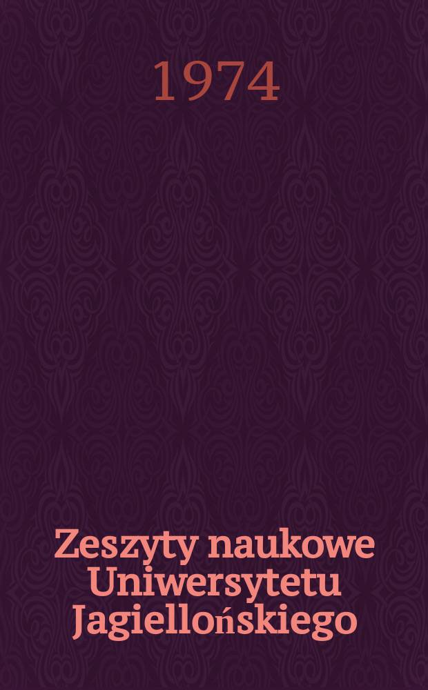 Zeszyty naukowe Uniwersytetu Jagiellońskiego : Spätpaläolithikum in Oberschlesien und im Flussgebiet der oberen Warta