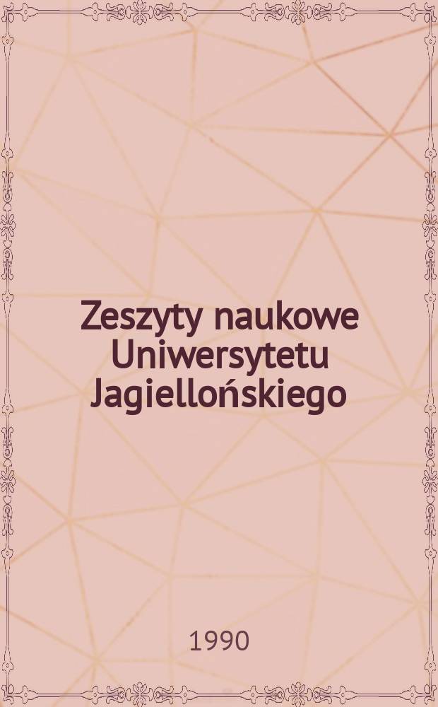 Zeszyty naukowe Uniwersytetu Jagiellońskiego : Valence fluctuations and heavy fermions